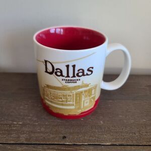 Starbucks Coffee Mug Collector Global Icon City Series Dallas 2009 16 oz